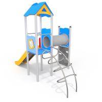 Torony alagúttal mászófallal