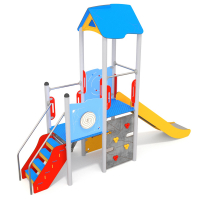 Torony iker bástyával és eladó pulttal