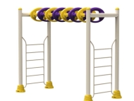 Fém lajhármászó műanyag kapaszkodókkal