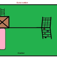 Kis torony homokozóval