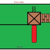 Kis torony kuckóval mászófallal