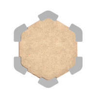 Kaptár homokozó ülőkékkel