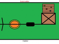 FA TETŐS NAGY TORONY HOMOKOZÓ TETŐVEL HOSSZÚ RÚDDAL FÉSZEKHINTÁVAL éS  PLUSZ 1 JÁTÉKKAL