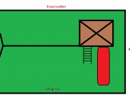 HOMOKOZÓS NAGY TORONY FA TETŐVEL HOMOKOZÓ TETŐVEL MÁSZÓ FALLAL