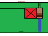 KUCKÓS NAGYTORORNY FA TETŐVEL, ERKÉLLYEL MÁSZÓ HÁLÓVAL, ÓRIÁS MÁSZÓ FALLAL
