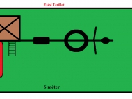 ÓRIÁS HOMOKOZÓS TORONY NÁD TETŐVEL HOSSZÚ RÚDDAL FÉSZEKHINTÁVAL és  1 JÁTÉKKAL