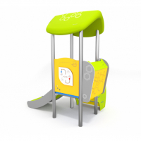 Csúszdás torony kicsiknek lépcsővel