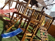 STAN és PAN óriás fa tetős torony minden korosztálynak