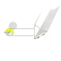 INOX mászófal nyújtóval