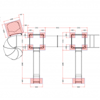 Dupla bástya alagút rendszerrel