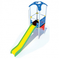 Fém torony tűzoltó csővel