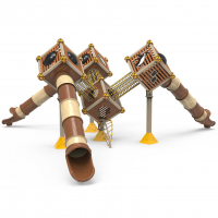 4 Kocka 3 Csúszdával