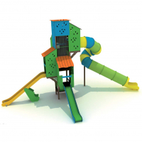 Óriás erdő torony 3 csúszdával