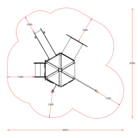 Rajzfilmes torony alagúttal kicsiknek