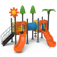 Dupla bástya dupla csúszdával