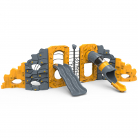 Dupla mászófal tripla csúszdával