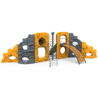 Dupla mászófal tripla csúszdával