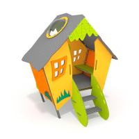 Babaház pici csúszdával