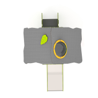 Babaház pici csúszdával