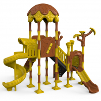 Erdő torony 3 csúszdával