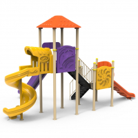 Fém dupla torony kicsiknek és nagyoknak