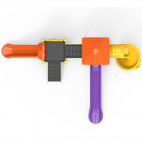 Fém dupla torony kicsiknek és nagyoknak