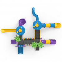 Két torony két bástya 7 csúszdával