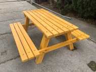 Kanadai asztal - pad