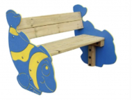 Halácskás pad kicsikenk