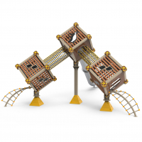 Tripla kocka cső csúszdàval