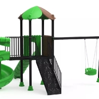 Hintás vár spirál csúszdával