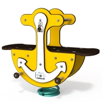 Két üléses rugós vasmacska