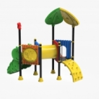 Fém faleveles dupla torony alagúttal mászó fallal