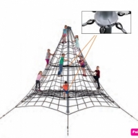 Piramis kötélmászóka 5m
