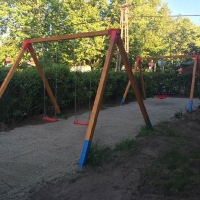 Hintaállvány két laphintával