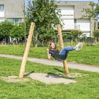 Oszlopos MINI hinta laphintával
