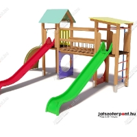 Dupla torony két csúszdával