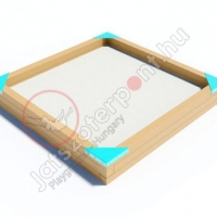 Négyzetes homokozó 3 x 3 m