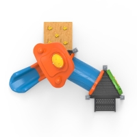 Fém dupla torony alagúttal bölcsiseknek