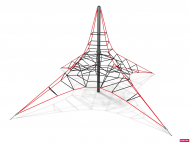 Piramis kötélháló rendszer 4m