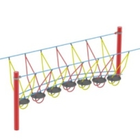 Fém oszlopos lengő tányérok