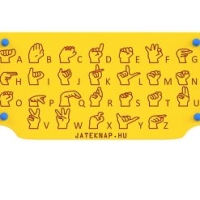 HDPE panel - Kéz jelek